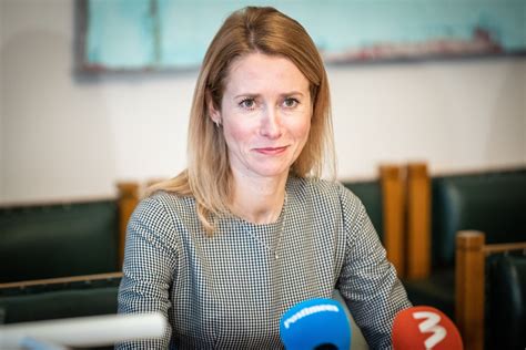 Estonia’s Prime Minister Kaja Kallas signals her interest in NATO’s top job